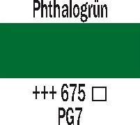 Produktbild Amsterdam Acrylfarbe Standard Series 675 (Phthalogrün, 120 ml)