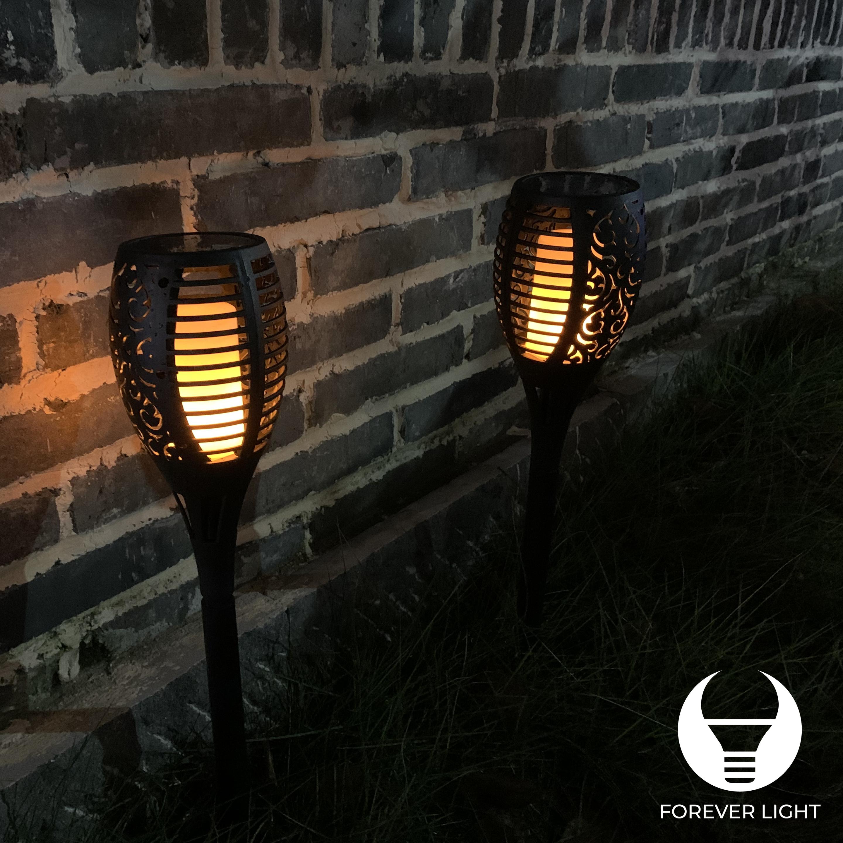 Thumbnail - Forever Light, Gartenbeleuchtung, Solarflammenleuchte 33LED 600mAh Ni-Mh IP65 (IP65)