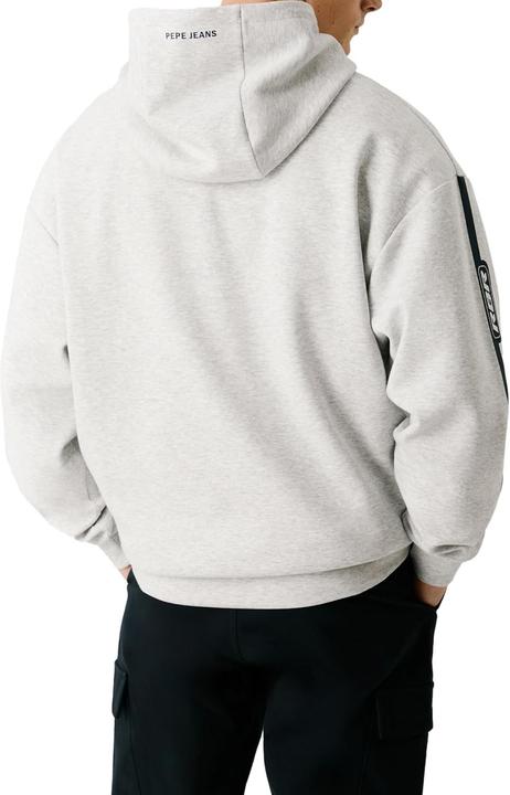 Image du produit Pepe Jeans Felpa con Cappuccio Logo Stack (M)