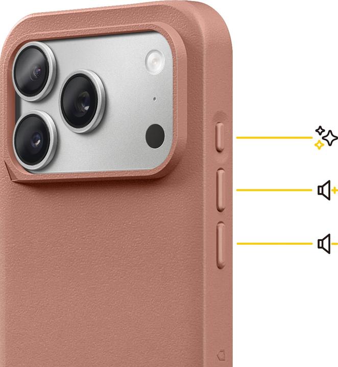 Actual product image RhinoShield Back Cover Solid X Magsafe iPhone 17 Pro Classic Black (Apple iPhone 17 Pro)