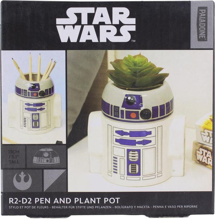 Actual product image Paladone Products R2D2 Pen and Plant Pot
