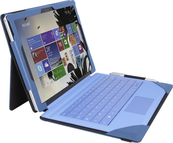 Immagine prodotto Urban Factory Elegante Custodia Folio Per Microsof Surface Pro 4 - Blu Brillante (Surface Pro 4)