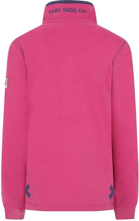 Actual product image Lazy Jacks Womens/Ladies Button Neck Sweatshirt (34)