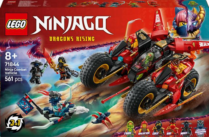 Actual product image LEGO Ninja action racer (71844, LEGO Ninjago)