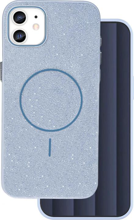 Actual product image OEM Glitter Thin Mag case for iPhone 11 blue (Apple iPhone 11)