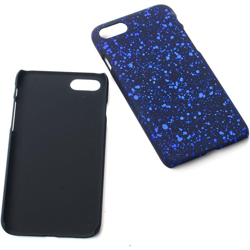 König Design Handy Hülle Schutz Case Bumper Schale Etuis für Apple iPhone 7 3D Sterne Blau (Apple iPhone SE (2nd Gen), A...