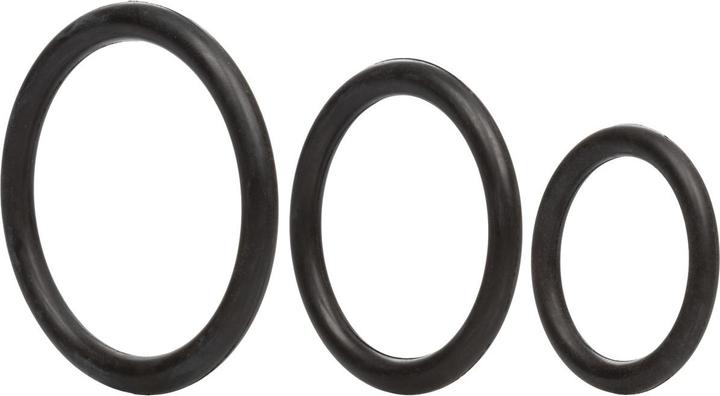 Produktbild CalExotics Black Rubber Ring Set (5.10 cm)