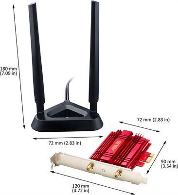 Image du produit ASUS Pce-Ac56 (PCI-E x1)