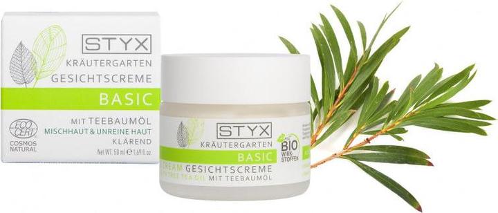 Produktbild Styx Kräutergarten BASIC Gesichtscreme mit Teebaumöl, 50ml (50 ml)