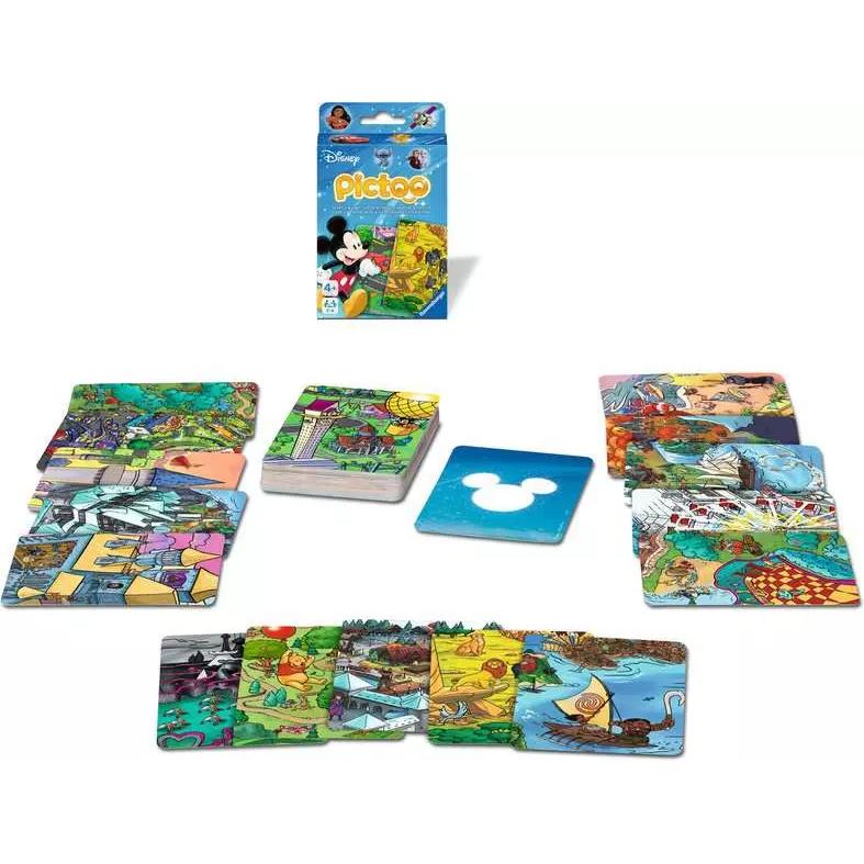 Thumbnail - Ravensburger 23478 - Pictoo Disney Kartenspiel - Schnelles Karten-Suchspiel für Kinder ab 4 Jahren (Multilingual)