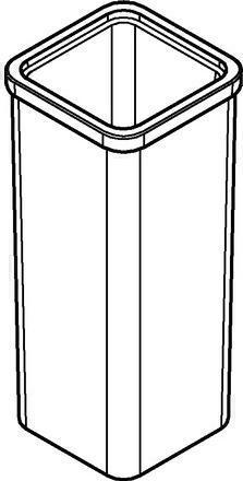 Actual product image Grohe SELECTION CUBE replacement glass