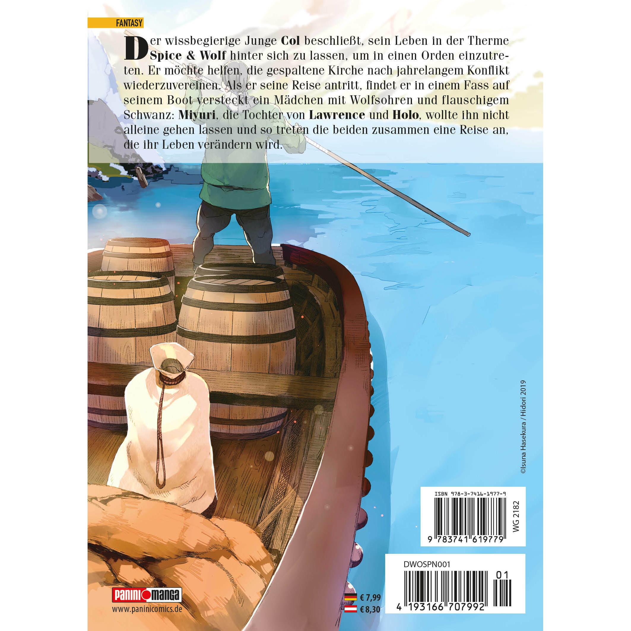 Thumbnail - Spice & Wolf: Die Abenteuer von Col und Miyuri, Belletristik von Isuna Hasekura