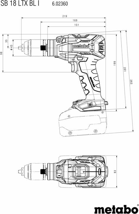 Produktbild Metabo Combo Set 6.1