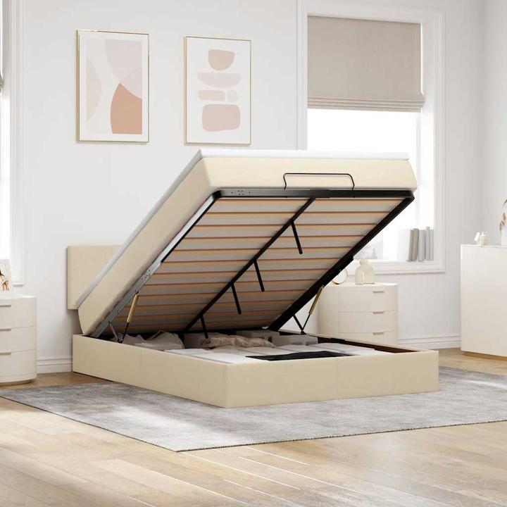 Produktbild vidaXL osmanischer Bettrahmen (140 x 190 cm)