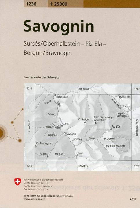 Actual product image LANDSCAPE 1:25 000 - Normal sheet