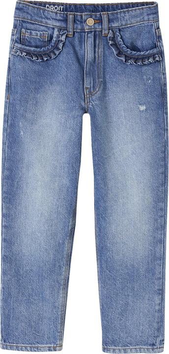 Actual product image Vertbaudet Gerade Mädchen Jeans, Hüftweite REGULAR (140)