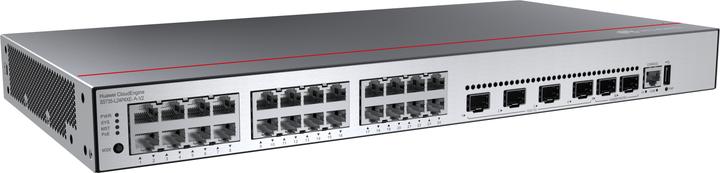 Produktbild Huawei S5735-L24P4XE-A-V2 /100/1000BASE-T Ports 0GE SFP+ ports 2GE Stack Ports PoE+ AC Po (28 Ports)