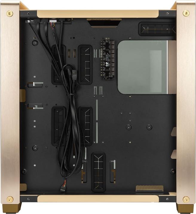 Actual product image In Win InWin DUBILI Full Tower - gold (Mini-ITX, mATX, E-ATX, ATX)