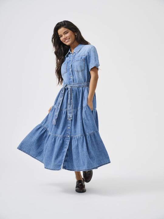 Image du produit Only ONLALIYAH Langes Kleid Jeanskleid (S)