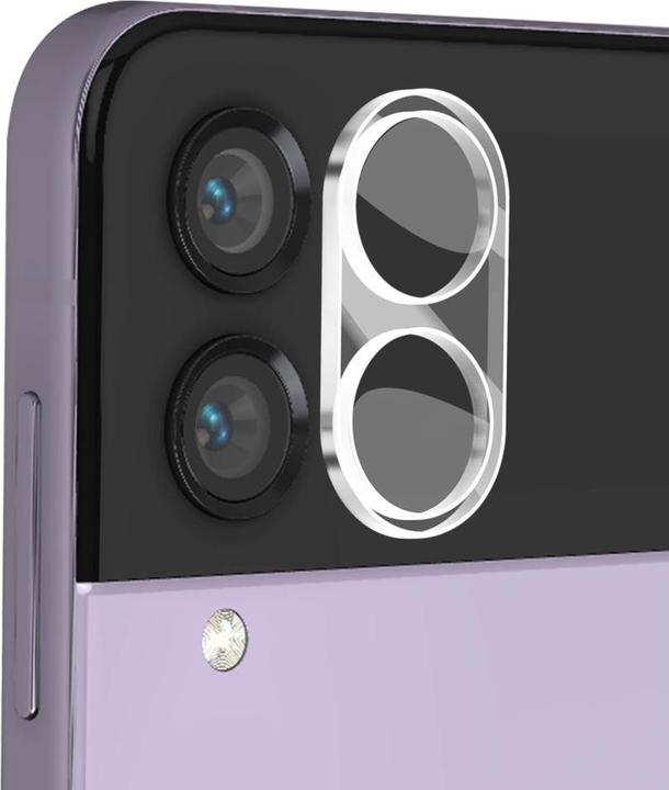 Actual product image Screenguard Camera Protector Samsung Galaxy Z Flip4 Camera Protective Glass (1 pcs., Samsung Galaxy Z Flip4)