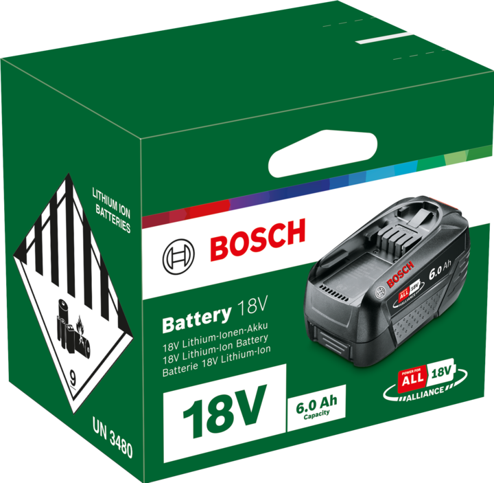 Actual product image Bosch Home & Garden Spare battery PBA (18 V)