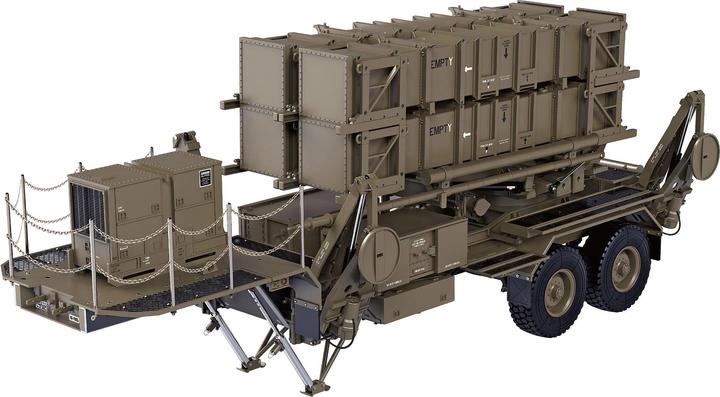 Produktbild Amewi Sattelauflieger US M747 Raketenwerfer, Grün 1:12, Bausatz