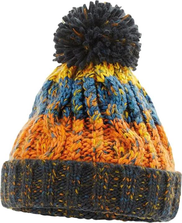 Actual product image Beechfield Childrens/Kids Corkscrew Pom Pom Beanie