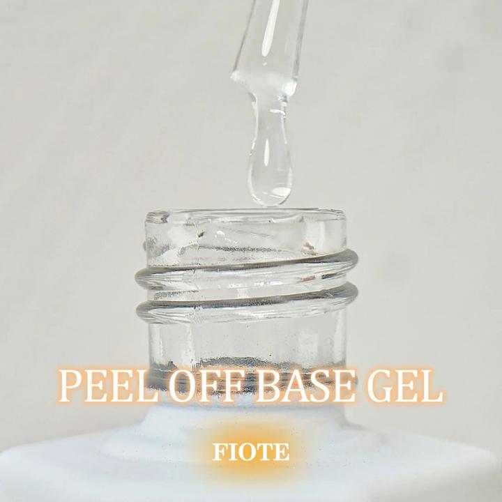 Produktbild Fiote Peel Off Base Gel - 10ml (Gel-Effekt Nagellack)