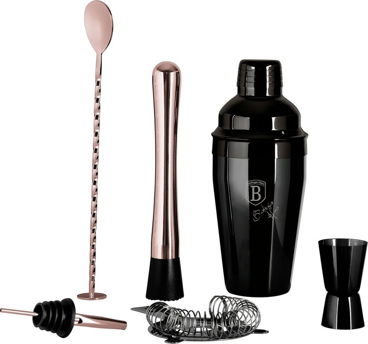 Produktbild BerlingerHaus Cocktailmixer-Set, 6-tlg, 550ml (Cocktail Set)