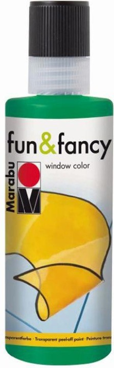 Actual product image Marabu Window paint Fun & Fancy (Sap green, 80 ml)