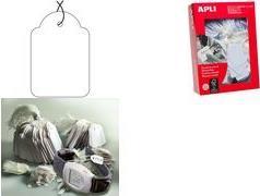 Actual product image Agipa Merchandise tag, 15 x 24 mm, white (1000x)