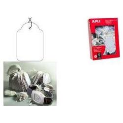 Agipa Warenanh"nger, 22 x 35 mm, weiá (00390)