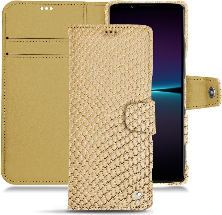 Actual product image Noreve Leather wallet with horizontal flap (Sony Xperia 1 IV)