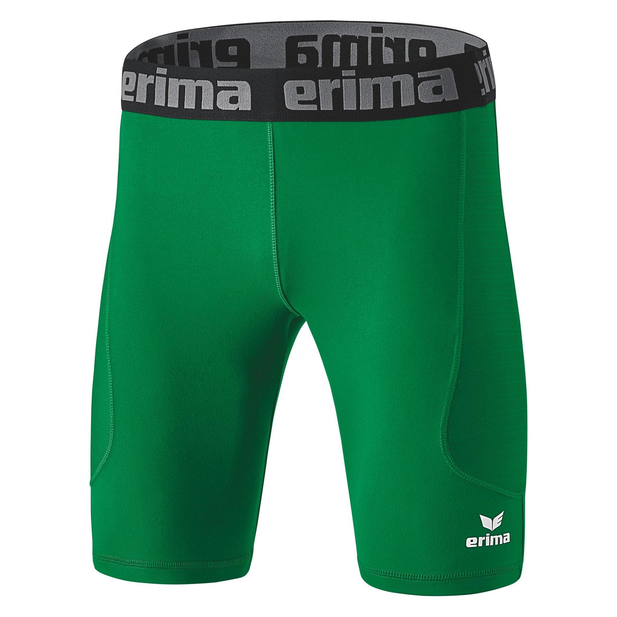 Erima, Damen, Funktionsunterhose, Elemental Tight Kurz (152), Grün, 152