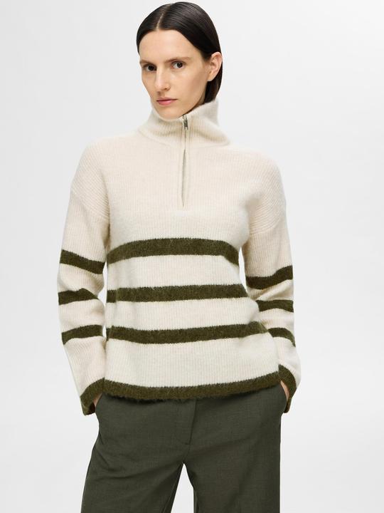 Immagine prodotto Selected Femme Maglia con mezza zip (L)