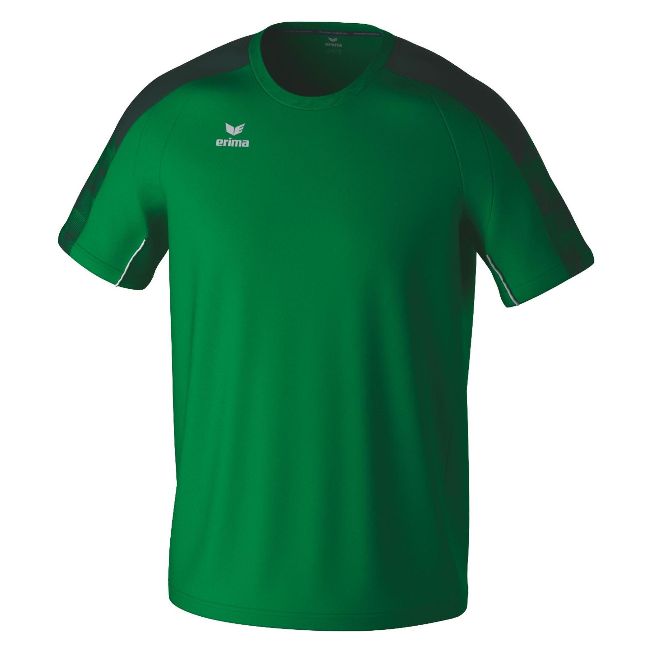 Erima, Herren, Sportshirt, Evo Star T-Shirt (3XL), Grün, 3XL