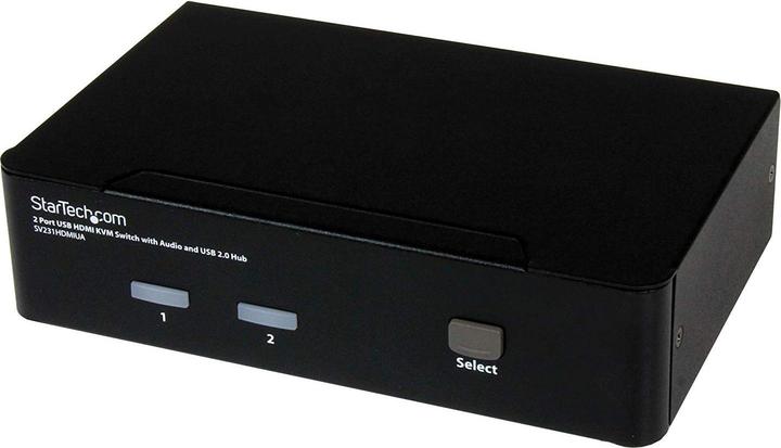 Image du produit StarTech Commutateur KVM HDMI USB à 2 ports