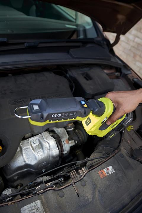 Actual product image Ryobi R18ALP-0 Battery-powered rotating room lamp (900 lm)