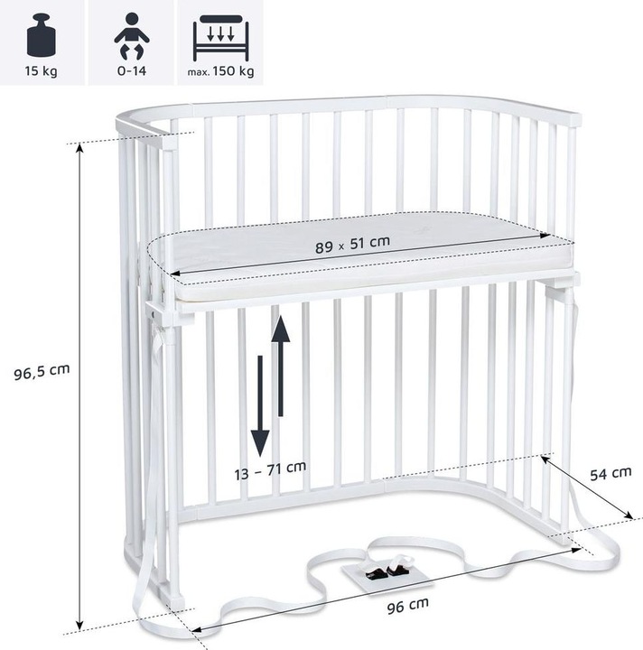 Image du produit Babybay Boxspring Extra ventilé