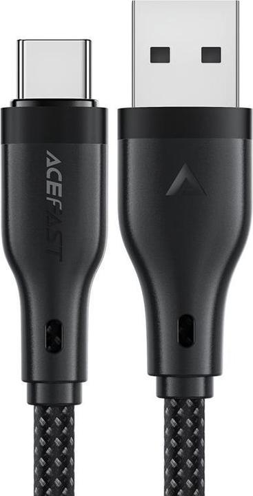 Produktbild Acefast C8-04 USB-A / USB-C 3A Kabel - schwarz (1.20 m)