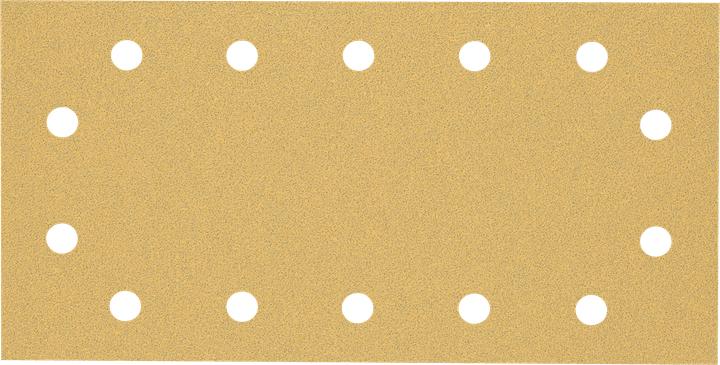 Produktbild Bosch Professional Zubehör EXPERT C470 Schleifpapier mit 14 Löchern für Schwingschleifer, 115 x 230 mm, G 80, 10-tlg. (80)
