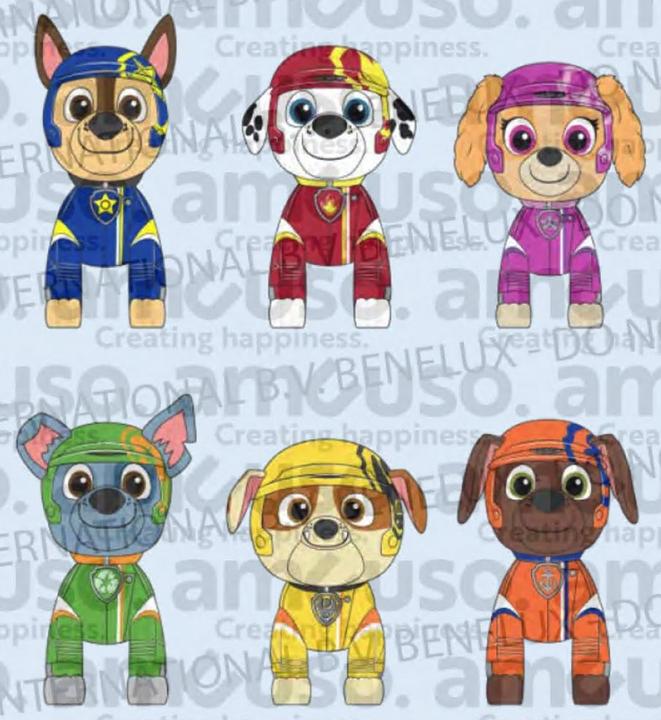 Actual product image Spin Master Paw Patrol - Rescue Wheels - Plush (Assortment) (C (20.30 cm)