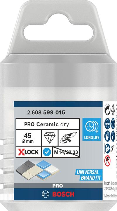 Productafbeelding Bosch Professional Zubehör XLOCK Diamant droogboor (45 mm)