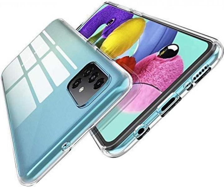 Actual product image Screenguard Samsung Galaxy A51 4G Flexible TPU Clear Case (Samsung Galaxy A51)