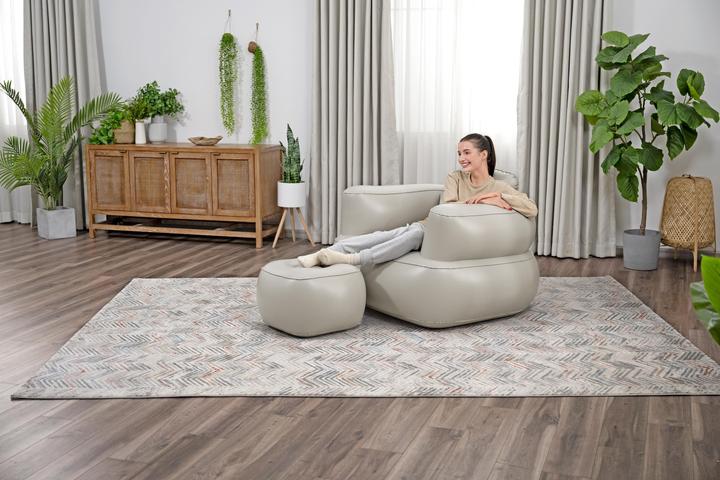 Actual product image Bestway Comfi Cube Inflatable Lounger