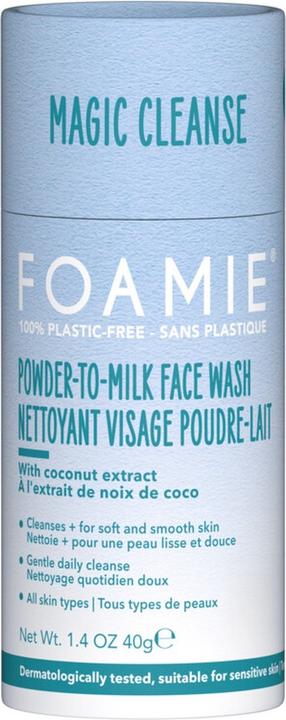 Image du produit Foamie Face Wash Powder to Milk (Face Wash Magic Clean se) 40 g (Lait nettoyant)