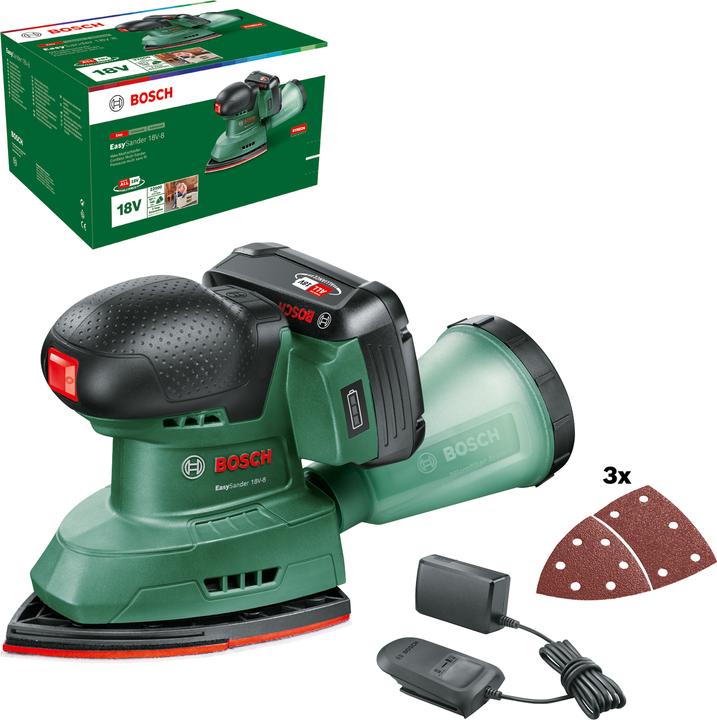 Image du produit Bosch Zubehör EasySander 18V-8 Set (Ponceuse multi)