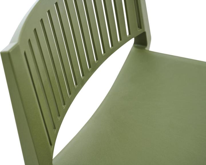 Productafbeelding Siena Garden Lane barkruk, olijfkleur Frame van polypropyleen/glasvezel