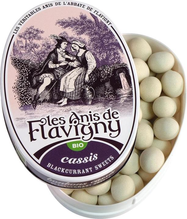 Actual product image Les Anis de Flavigny Organic black currant (50 pcs., 100 g)