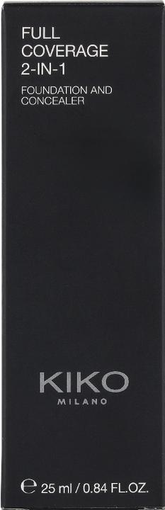 Actual product image KIKO Milano Full Coverage 2 In 1 Foundation & Concealer (WR30)